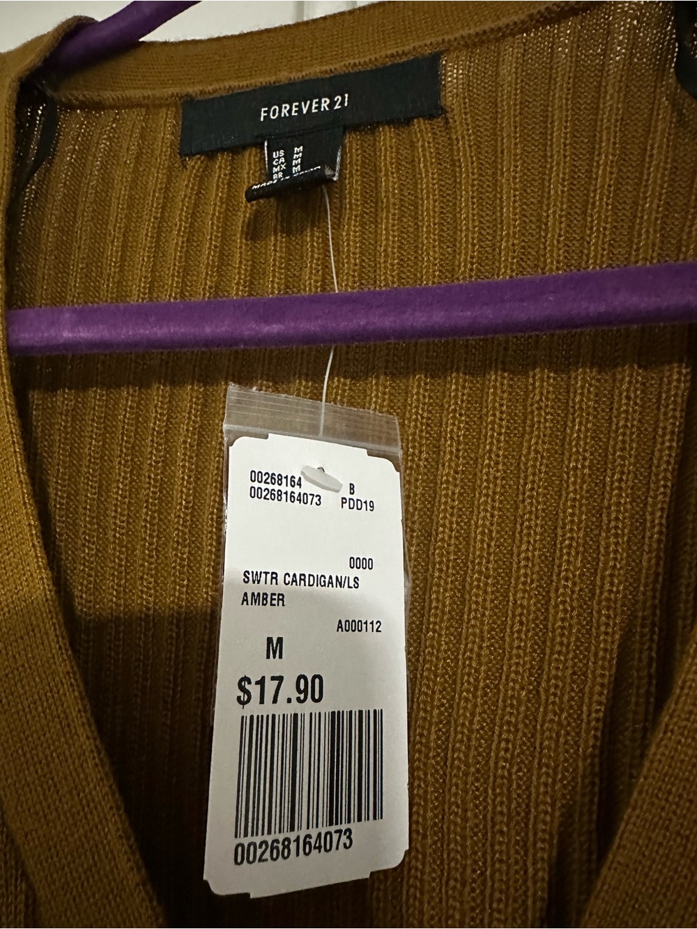 Forever 21 Amber Ribbed Button-Up Cardigan - Picture 2 of 2